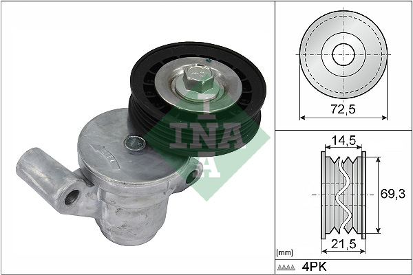 Intinzator curea, curea distributie 534 0705 10 INA