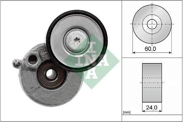 Intinzator curea, curea distributie 534 0728 10 INA