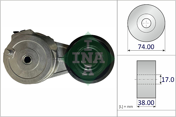Intinzator curea, curea distributie 534 0853 10 INA