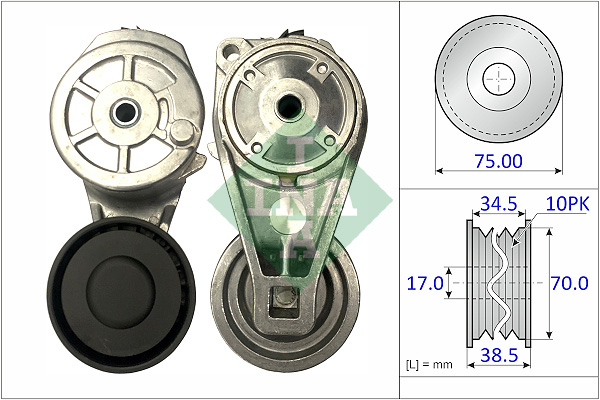 Intinzator curea, curea distributie 534 0860 10 INA