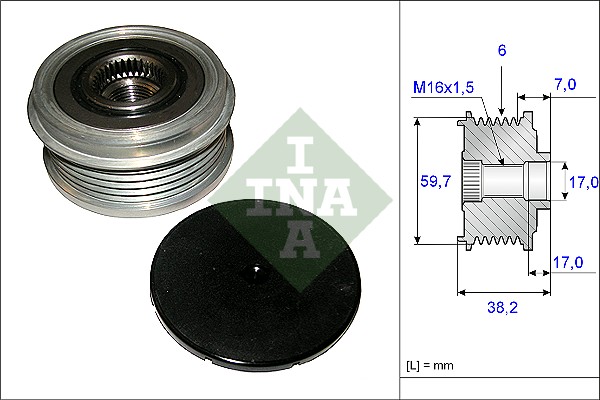 Sistem roata libera, generator 535 0064 10 Schaeffler INA