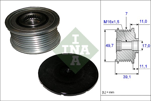 Sistem roata libera, generator 535 0084 10 INA