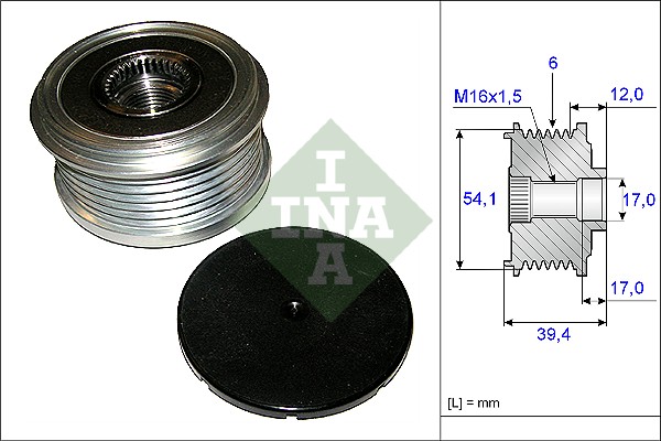 Sistem roata libera, generator 535 0090 10 INA