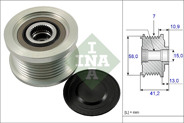 Sistem roata libera, generator 535 0173 10 INA