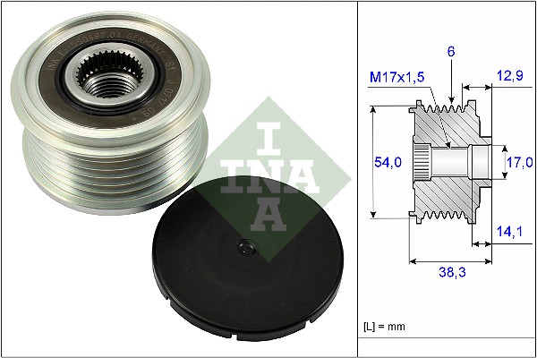 Sistem roata libera, generator 535 0264 10 Schaeffler INA