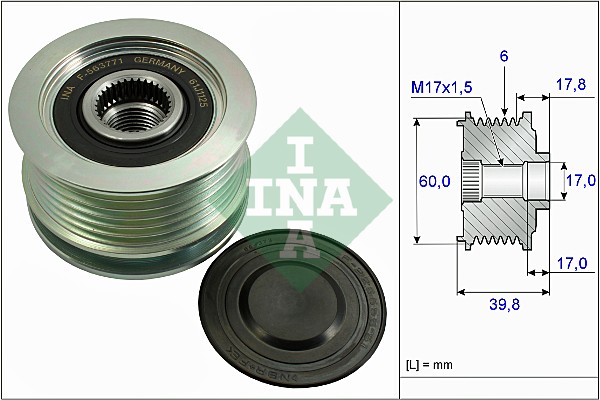 Sistem roata libera, generator 535 0267 10 Schaeffler INA