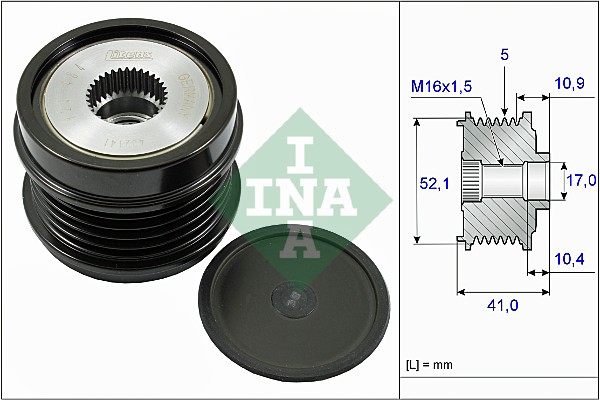 Sistem roata libera, generator 535 0272 10 INA