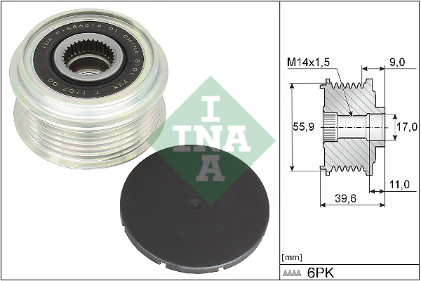 Sistem roata libera, generator 535 0340 10 Schaeffler INA