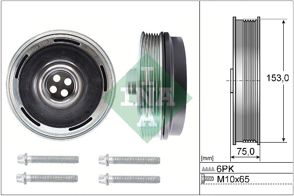 Set fulie, arbore cotit 544 0169 20 INA