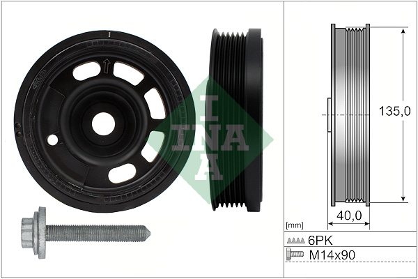 Set fulie, arbore cotit 544 0172 20 Schaeffler INA