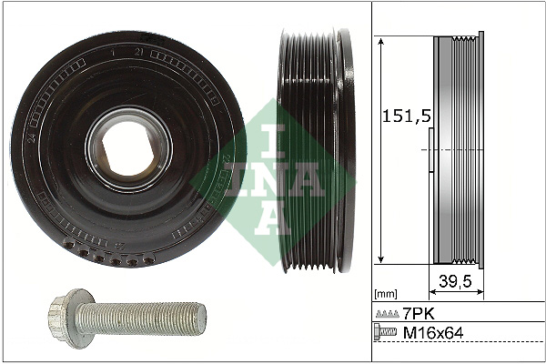 Set fulie, arbore cotit 544 0177 20 Schaeffler INA