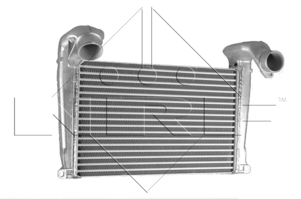 Intercooler, compresor 30099 NRF