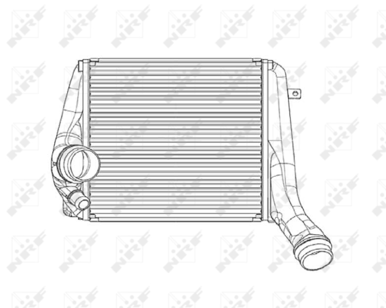Intercooler, compresor 30184 NRF