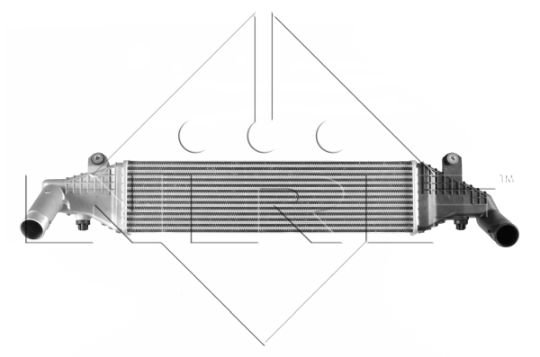 Intercooler, compresor 30364 NRF