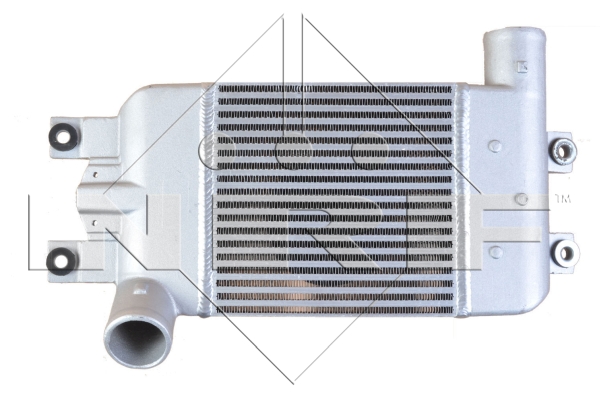 Intercooler, compresor 30383 NRF