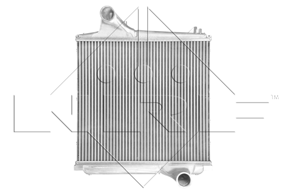 Intercooler, compresor 30390 NRF