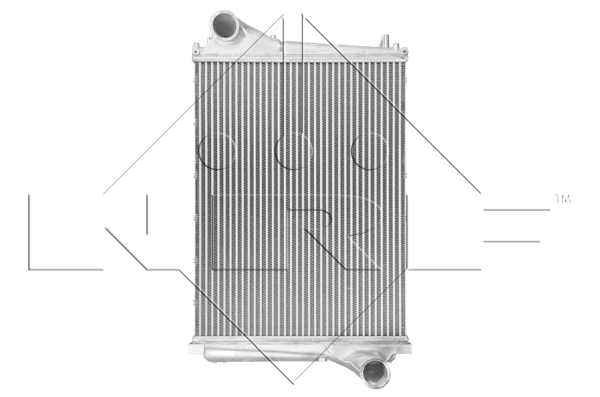 Intercooler, compresor 30392 NRF