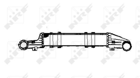 Intercooler, compresor 30421 NRF