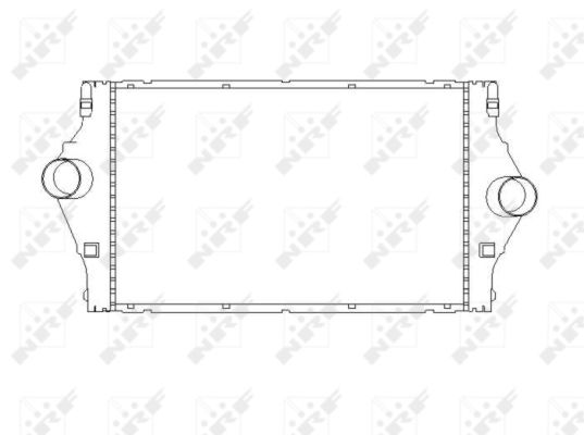 Intercooler, compresor 30433 NRF