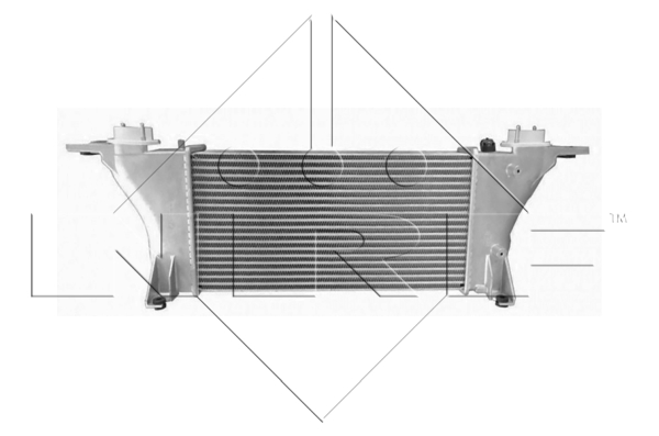 Intercooler, compresor 30928 NRF