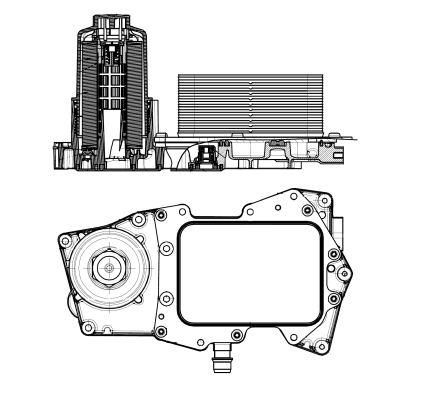 Locas filtru ulei 31827 NRF