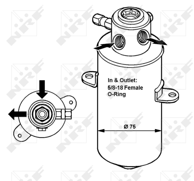 Uscator,aer conditionat 33033 NRF