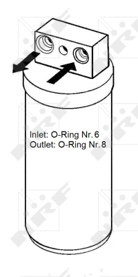 Uscator,aer conditionat 33076 NRF