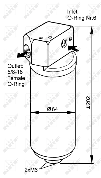 uscator,aer conditionat 33087 NRF