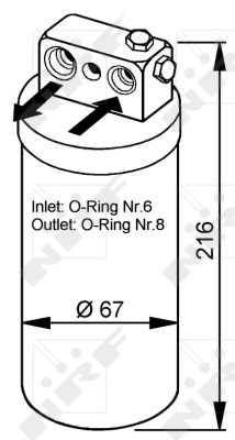 Uscator,aer conditionat 33104 NRF