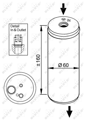 Uscator,aer conditionat 33114 NRF