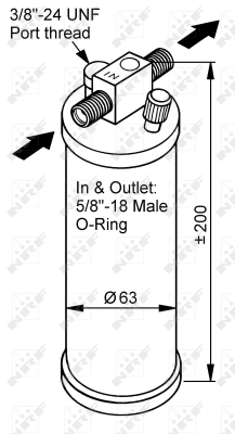 Uscator,aer conditionat 33116 NRF