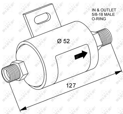 Uscator,aer conditionat 33117 NRF