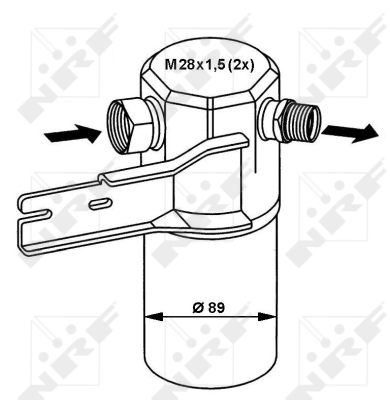 Uscator,aer conditionat 33132 NRF