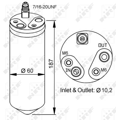 Uscator,aer conditionat 33152 NRF