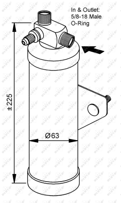 Uscator,aer conditionat 33161 NRF