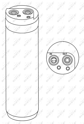 Uscator,aer conditionat 33191 NRF