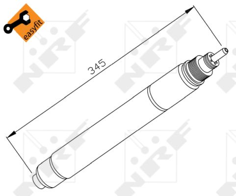 Uscator,aer conditionat 33194 NRF