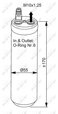 Uscator,aer conditionat 33206 NRF