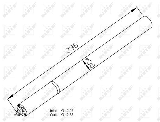 Uscator,aer conditionat 33211 NRF