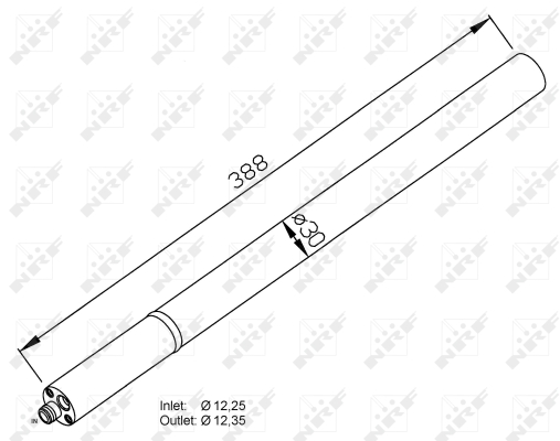 Uscator,aer conditionat 33213 NRF