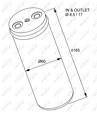 Uscator,aer conditionat 33233 NRF