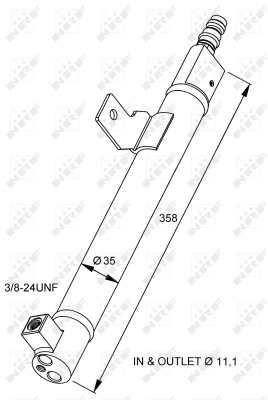 Uscator,aer conditionat 33281 NRF