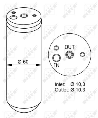 Uscator,aer conditionat 33293 NRF