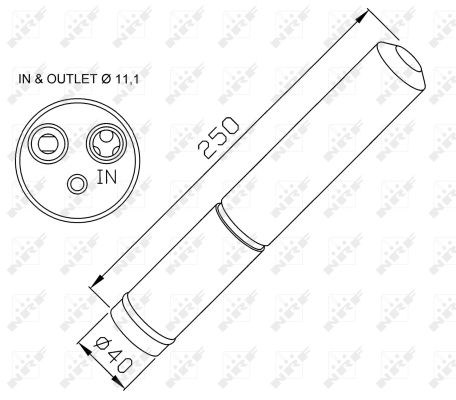 Uscator,aer conditionat 33295 NRF