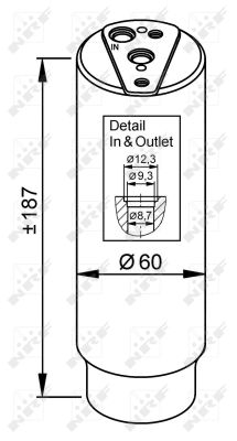 Uscator,aer conditionat 33327 NRF