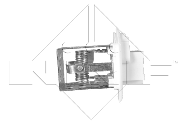 Rezistor, ventilator habitaclu 342030 NRF