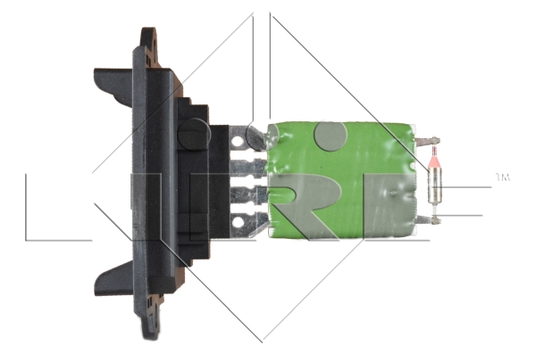 Rezistor, ventilator habitaclu 342050 NRF