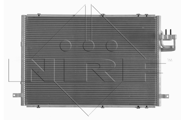 Condensator, climatizare 350008 NRF