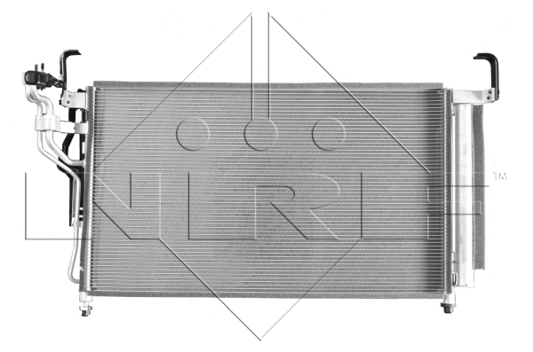 Condensator, climatizare 350026 NRF