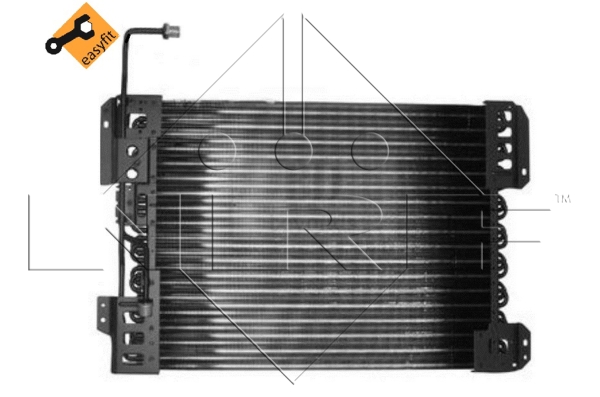 Condensator, climatizare 350079 NRF